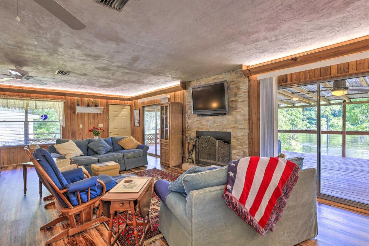 Charming Abode With Dock On The Suwannee River Bell Eksteriør billede