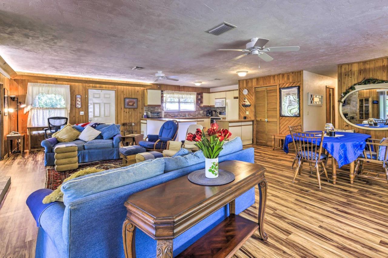 Charming Abode With Dock On The Suwannee River Bell Eksteriør billede