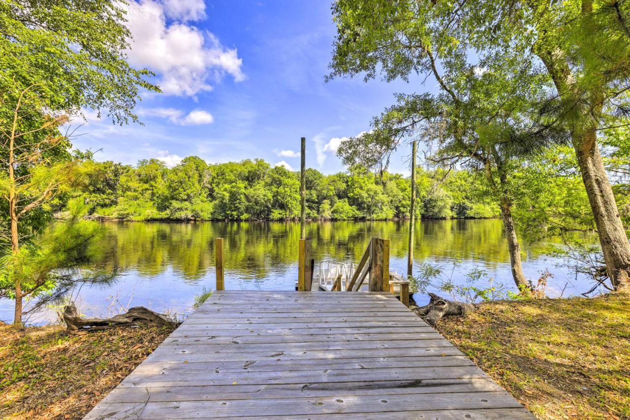 Charming Abode With Dock On The Suwannee River Bell Eksteriør billede