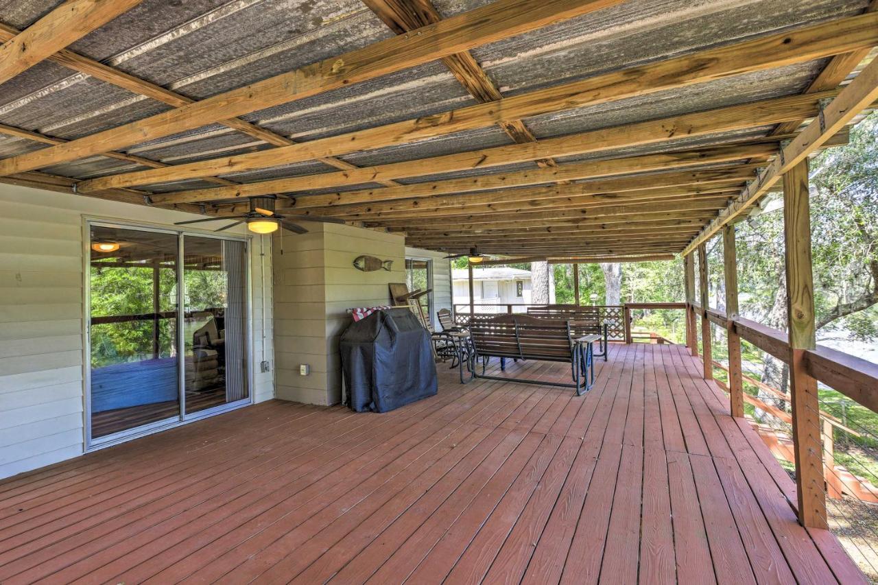 Charming Abode With Dock On The Suwannee River Bell Eksteriør billede