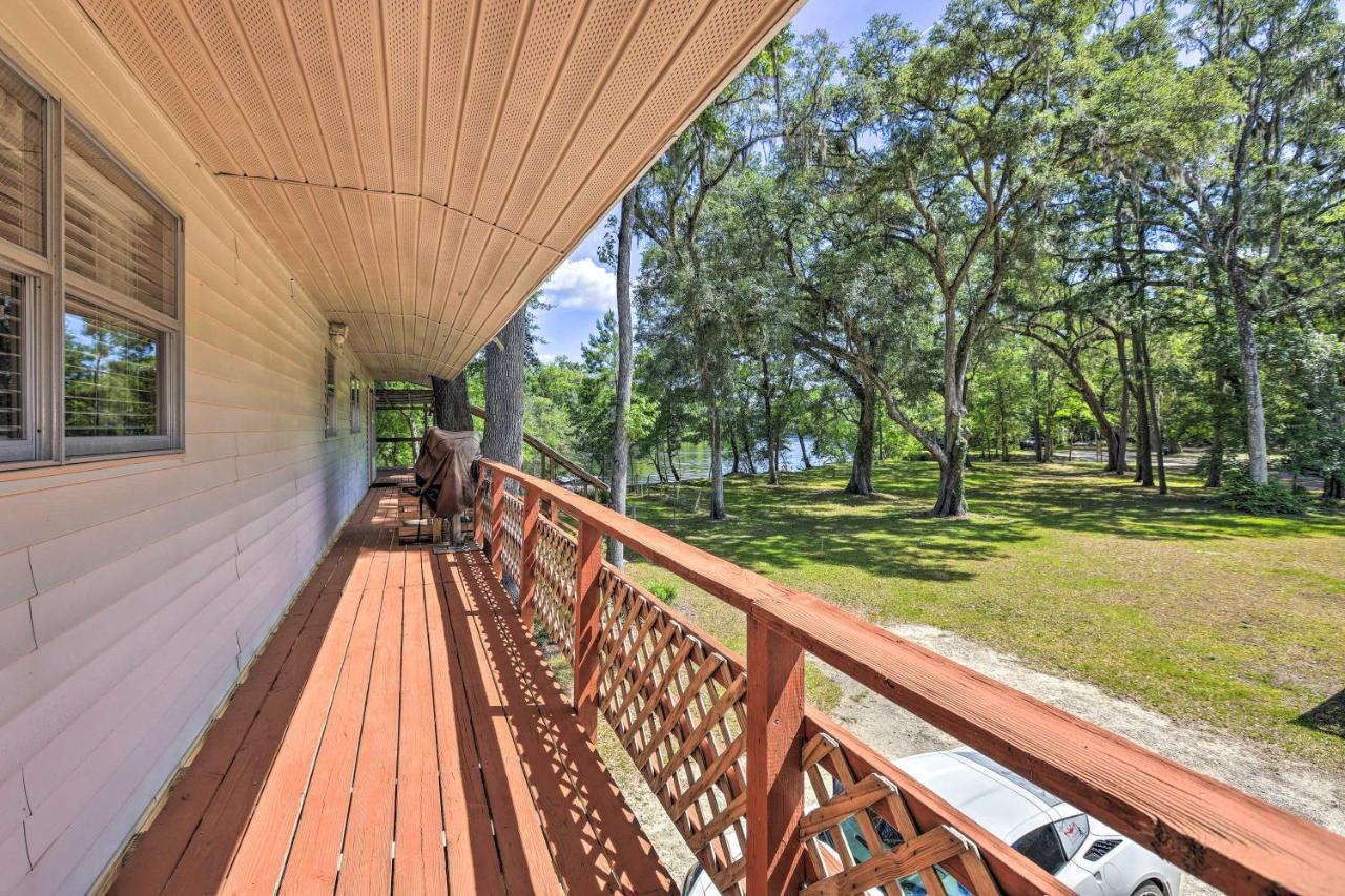 Charming Abode With Dock On The Suwannee River Bell Eksteriør billede