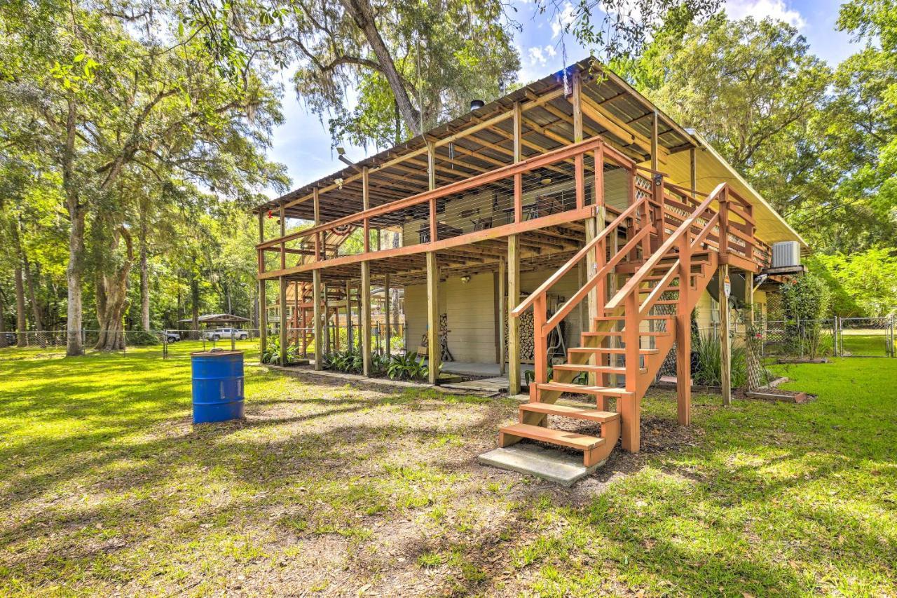 Charming Abode With Dock On The Suwannee River Bell Eksteriør billede