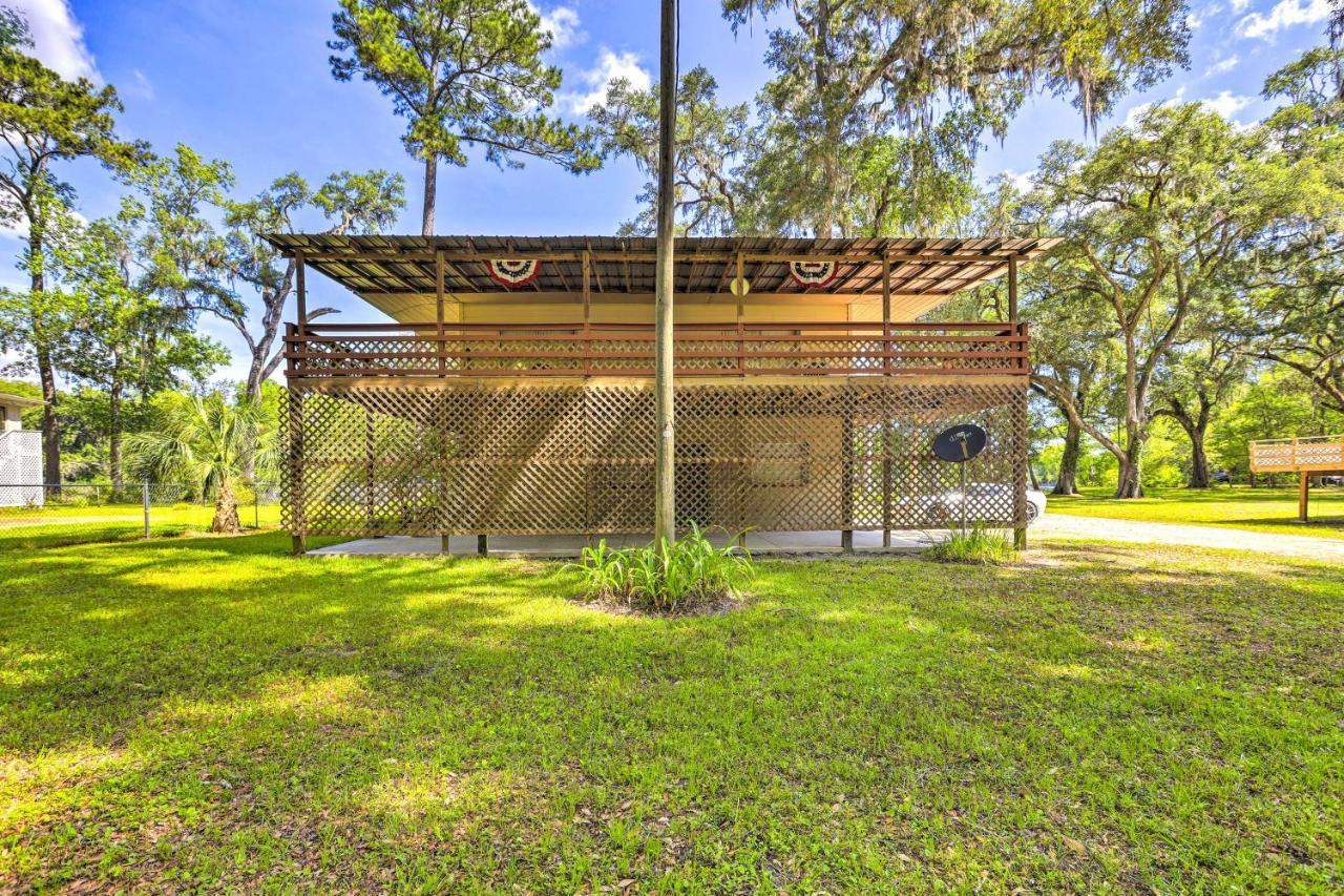 Charming Abode With Dock On The Suwannee River Bell Eksteriør billede