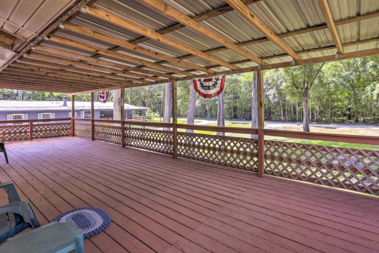Charming Abode With Dock On The Suwannee River Bell Eksteriør billede