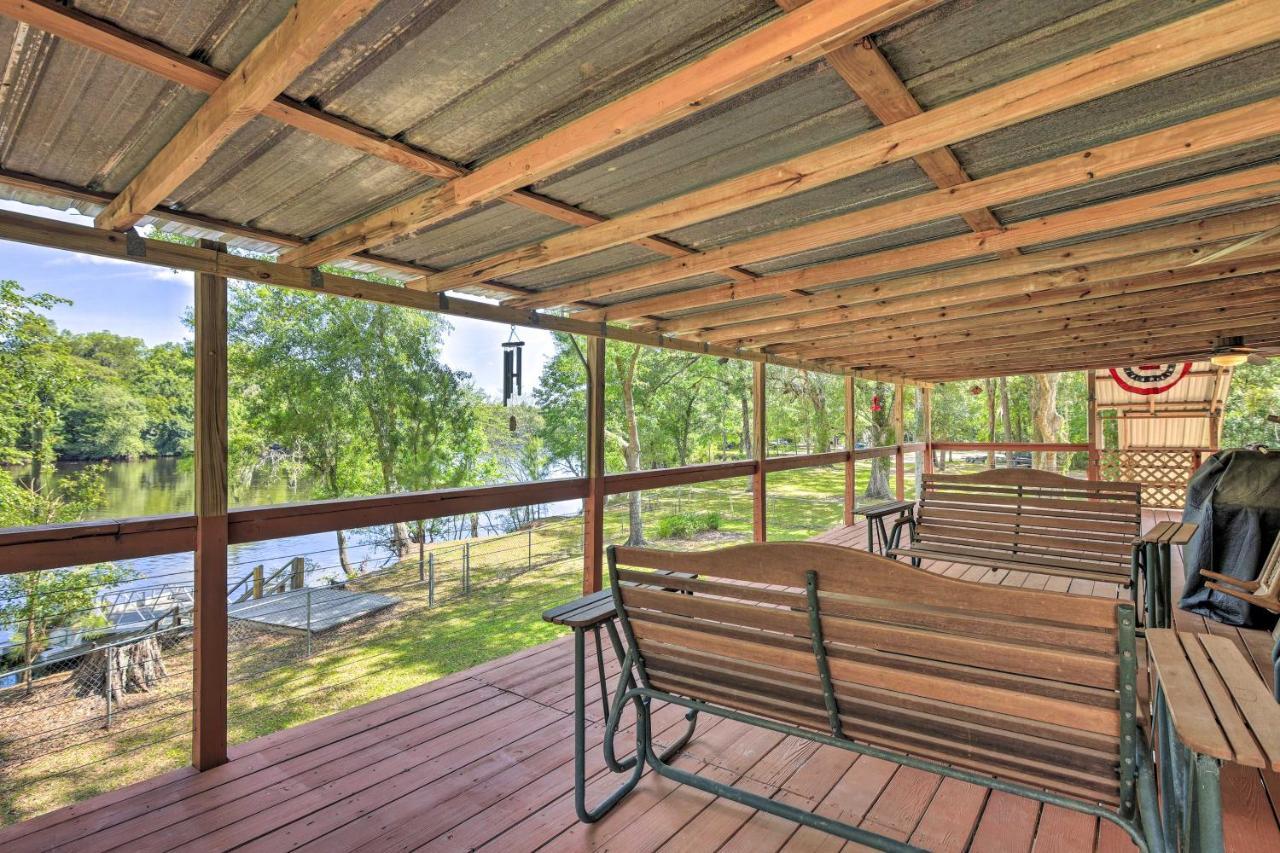 Charming Abode With Dock On The Suwannee River Bell Eksteriør billede