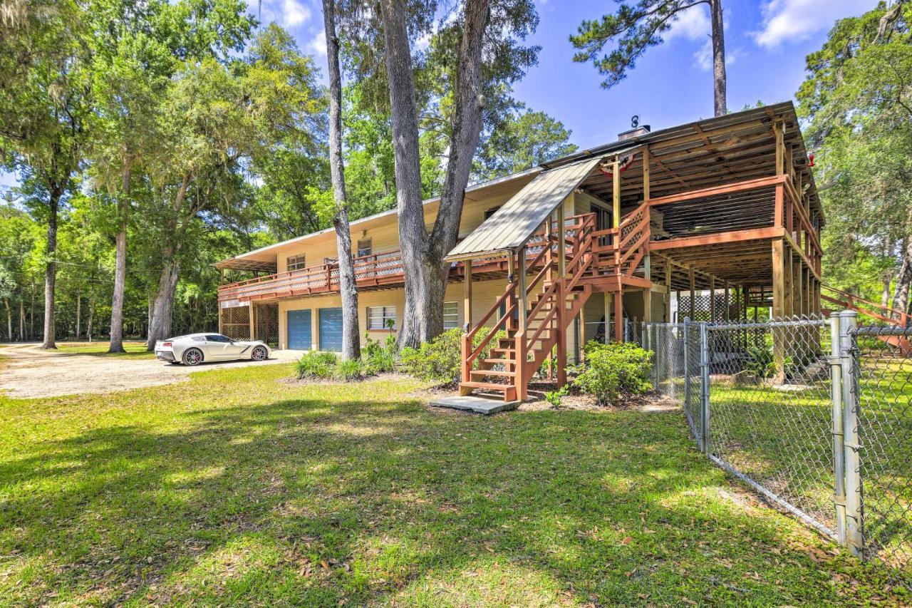 Charming Abode With Dock On The Suwannee River Bell Eksteriør billede