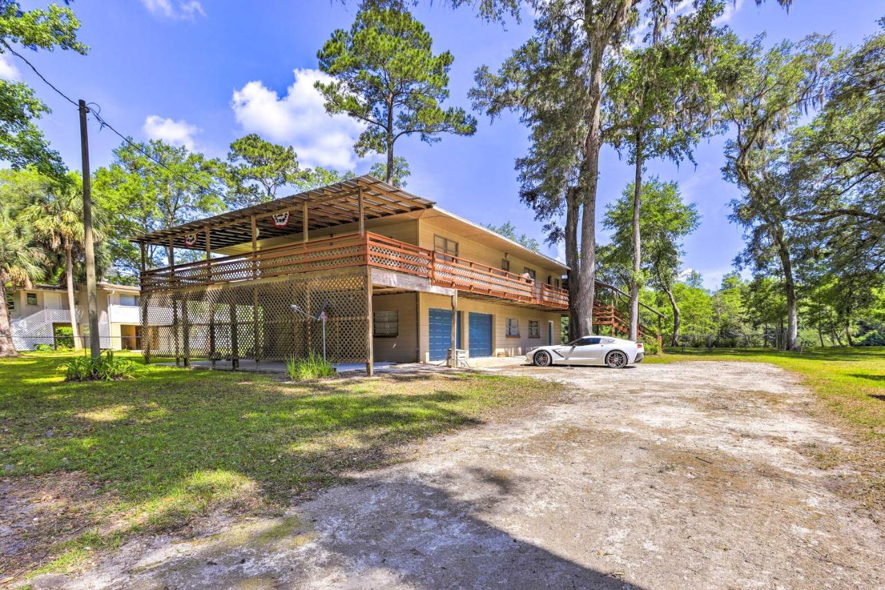 Charming Abode With Dock On The Suwannee River Bell Eksteriør billede
