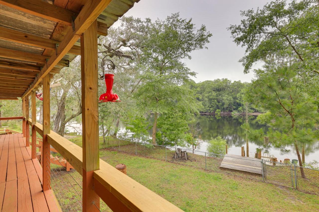 Charming Abode With Dock On The Suwannee River Bell Eksteriør billede